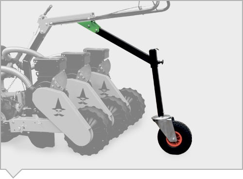 Roue arrière de transport (uniquement pour WZ-A20 et WZ-A30)