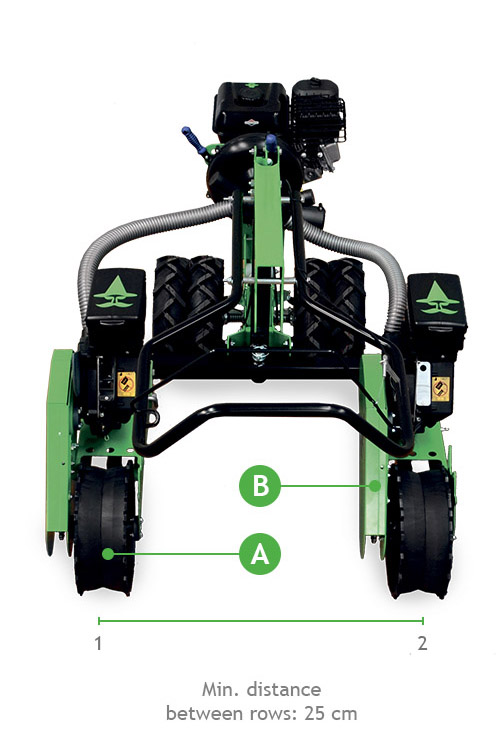 Seminatrice pneumatica di pecisione-semovente wz a20 en