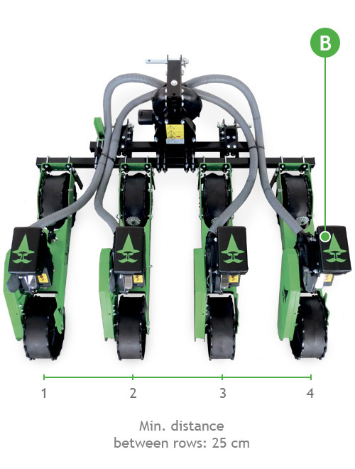 Seminatrice pneumatica di precisione per trattore Serie WZ-D40-en