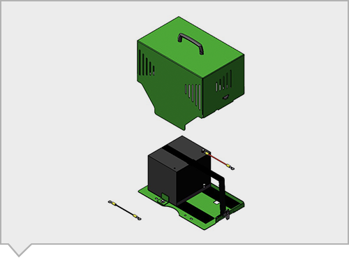 Batteria 12V 50Ah VRLA per aggiunta